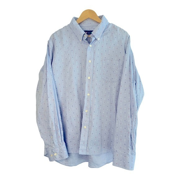 Charleston Threads Nautical Mens Long Sleeve - Picture 3 of 4